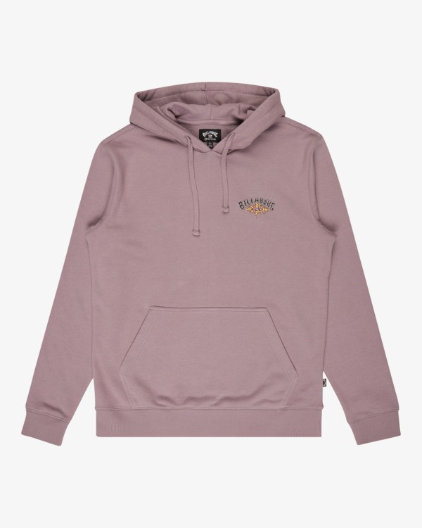 6 Foundation - Sweat &agrave; capuche pour Homme Violet EBYSF00184 Billabong