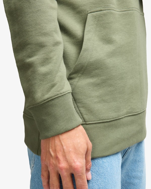 6 Foundation - Sweat &agrave; capuche pour Homme Vert EBYSF00184 Billabong