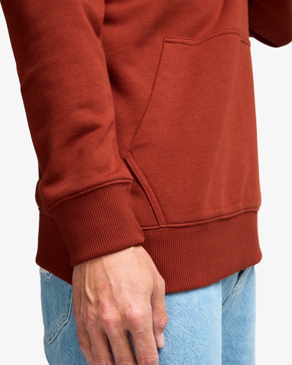 5 Foundation - Sweat &agrave; capuche pour Homme Rouge EBYSF00184 Billabong