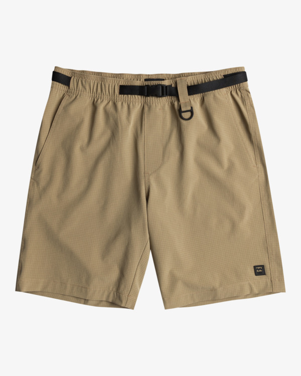 4 Surftrek Trail 17" - Surftrek Short voor Heren Brown EBYTK03002 Billabong