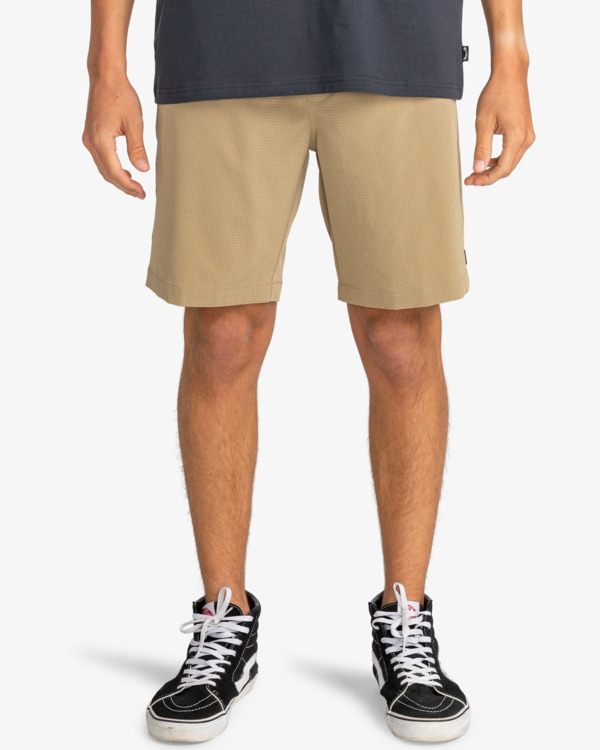 0 Surftrek Trail 17" - Surftrek Short voor Heren Brown EBYTK03002 Billabong