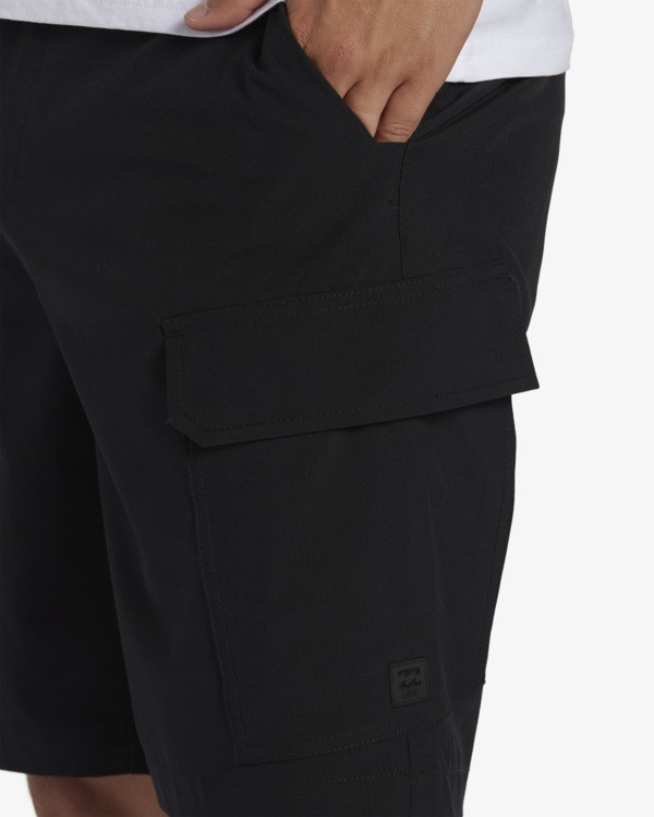 4 Surftrek Transport 19" - Shorts de Calle para hombre Negro EBYTK03003 Billabong