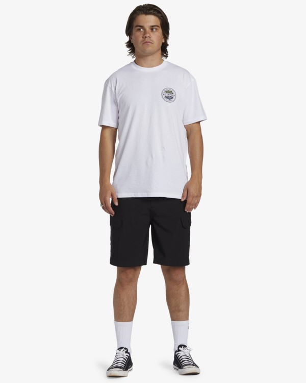 1 Surftrek Transport 19" - Shorts de Calle para hombre Negro EBYTK03003 Billabong
