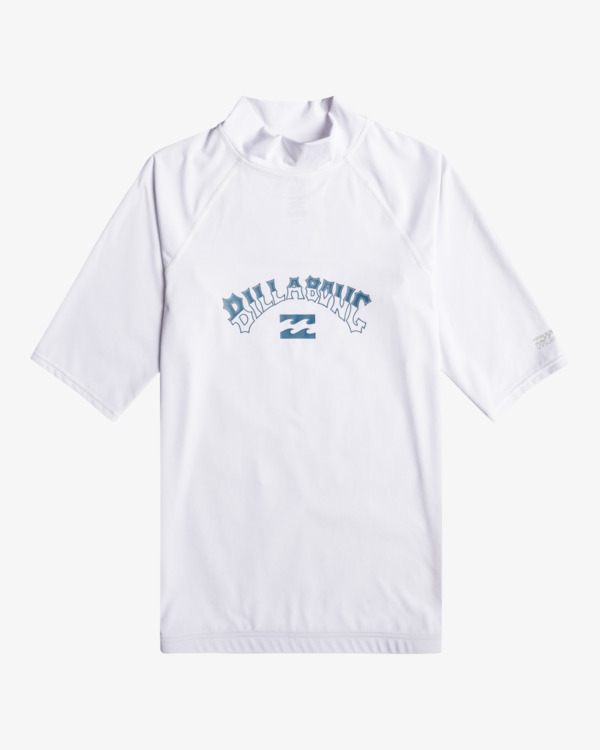 0 Arch - Rash Vest met Korte Mouw voor Heren White EBYWR00107 Billabong