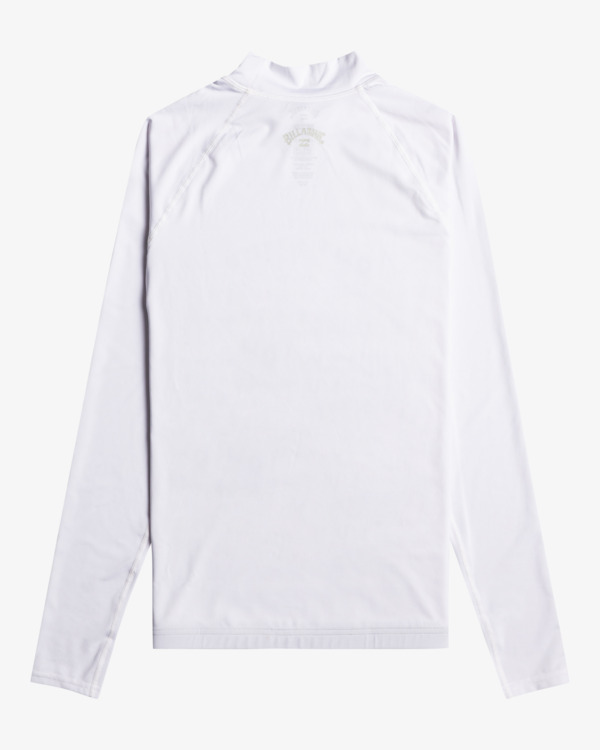1 Arch - Rash Vest met Lange Mouwen en UPF 50 voor Heren White EBYWR00108 Billabong