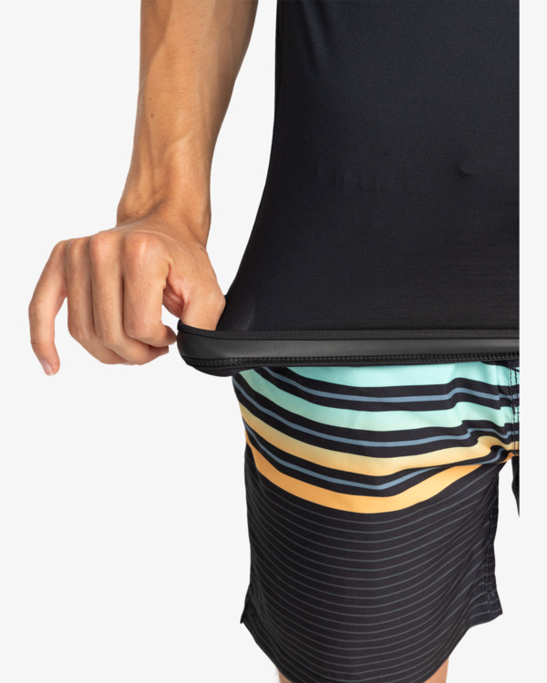 3 Contrast - Licra protetora de manga curta com UPF 50 para homem  EBYWR00114 Billabong