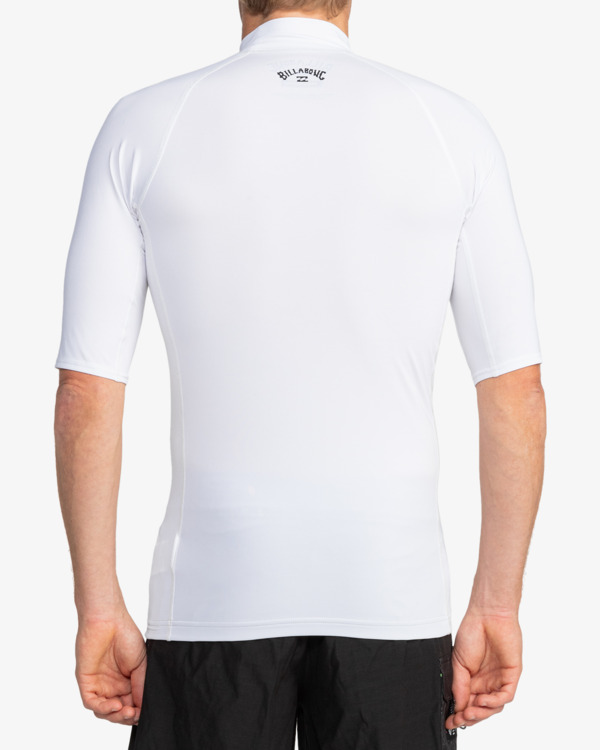 2 Logo Surf - T-shirt de mangas curtas UPF 50, para surf para homem Branco EBYWR03010 Billabong
