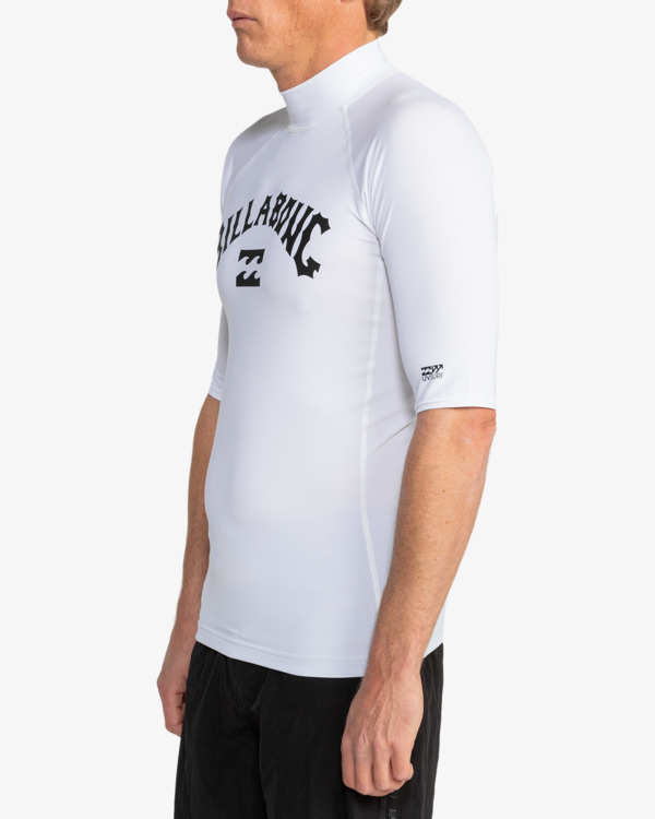 1 Logo Surf - T-shirt de mangas curtas UPF 50, para surf para homem Branco EBYWR03010 Billabong