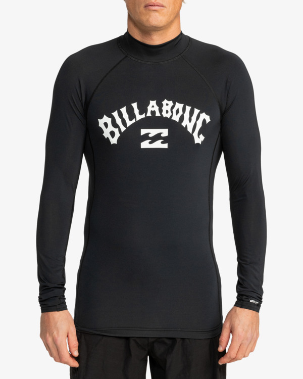 0 Logo Surf - Surf-Longsleeve mit UPF 50 für Männer Schwarz EBYWR03011 Billabong