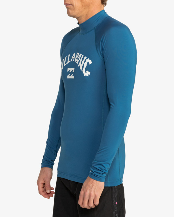 1 Logo Surf - T-shirt de surf à manches longues UPF50 pour homme Bleu EBYWR03011 Billabong