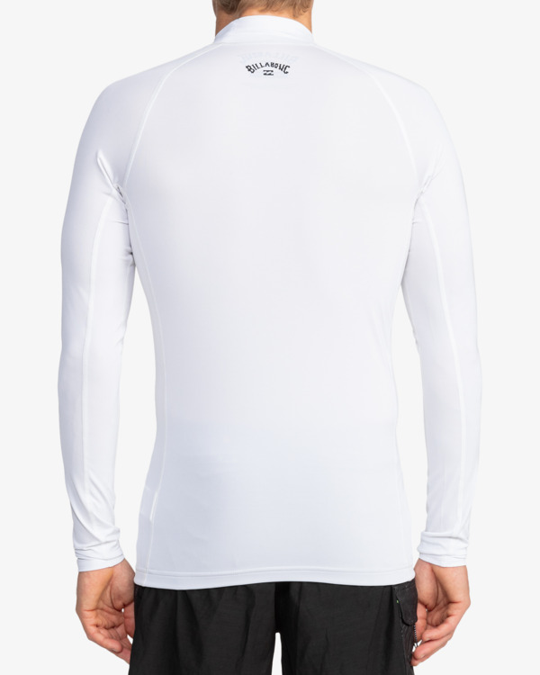 2 Logo Surf - Maglietta da surf UPF 50 a maniche lunghe da uomo White EBYWR03011 Billabong