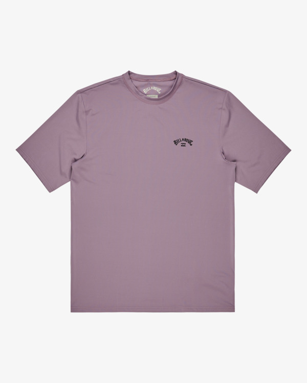 5 Arch Wave - T-shirt de mangas curtas UPF 50, para surf para Homem Roxo EBYWR03019 Billabong