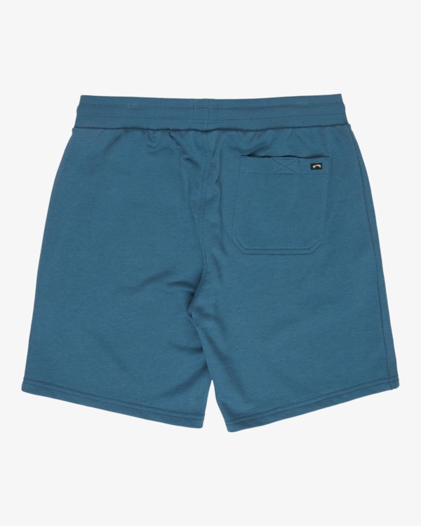 4 Arch 19" - Elastic Waist Walkshorts for Men Blue EBYWS00112 Billabong