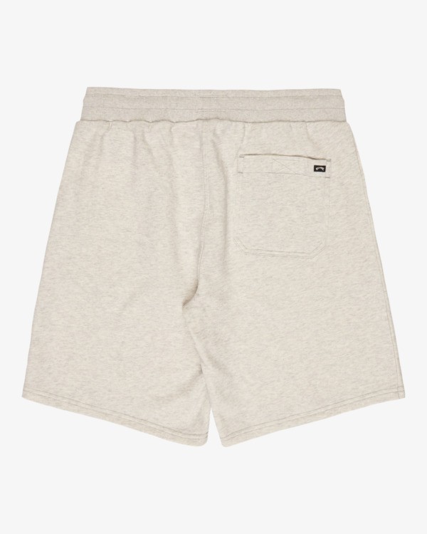 4 Arch 19" - Elastic Waist Walkshorts for Men Grey EBYWS00112 Billabong