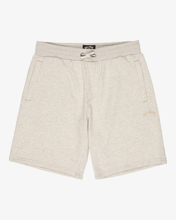 3 Arch 19" - Elastic Waist Walkshorts for Men Grey EBYWS00112 Billabong