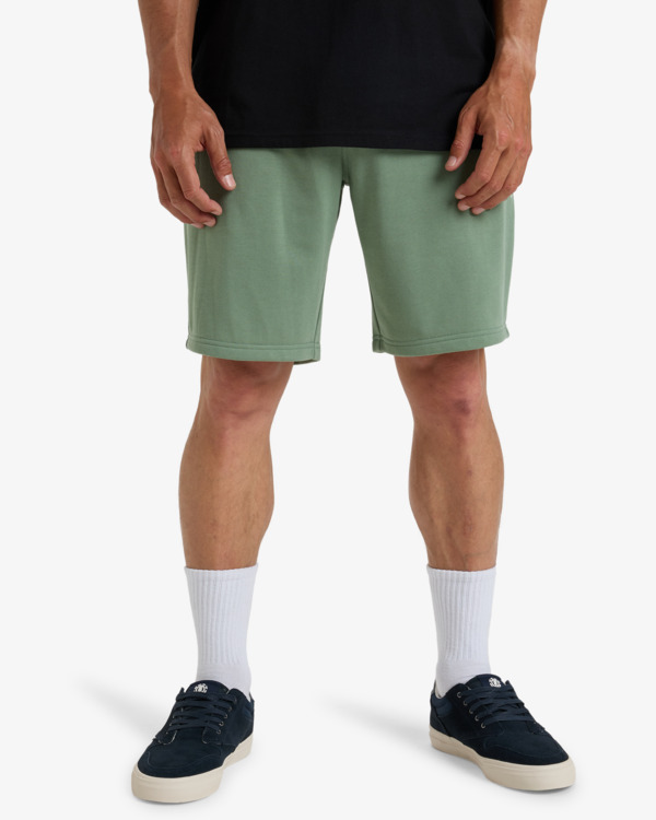 0 Arch 19" - Elastic Waist Walkshorts for Men Green EBYWS00112 Billabong