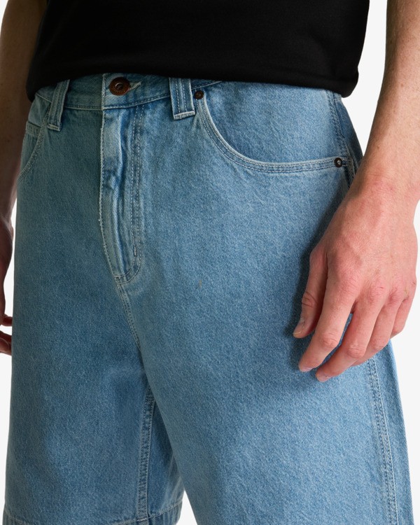 4 Big 21" - Denim Shorts for Men Blue EBYWS00113 Billabong