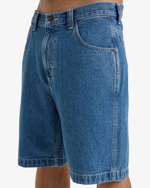 5 Big 21" - Denim Short voor Heren Blue EBYWS00113 Billabong