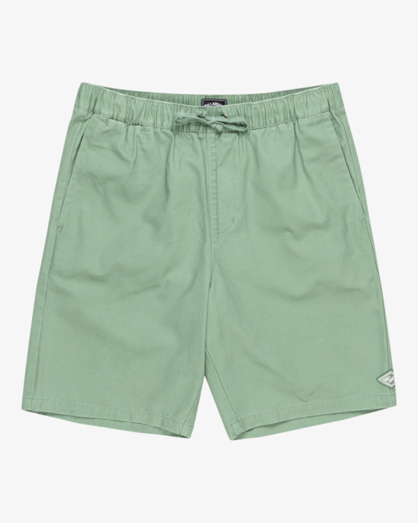 4 Larry 20" - Walkshort met Elastische taille voor Heren Green EBYWS00114 Billabong