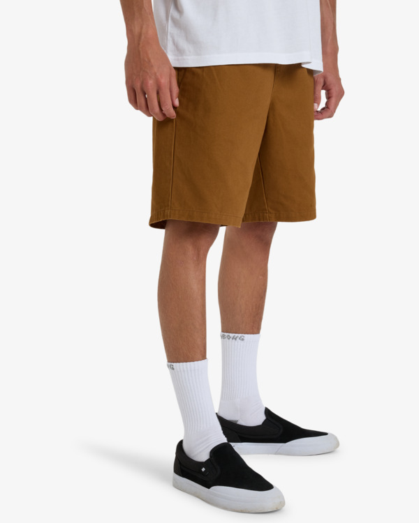 2 Larry 20" - Short de marche à taille élastique pour Homme Marron EBYWS00114 Billabong