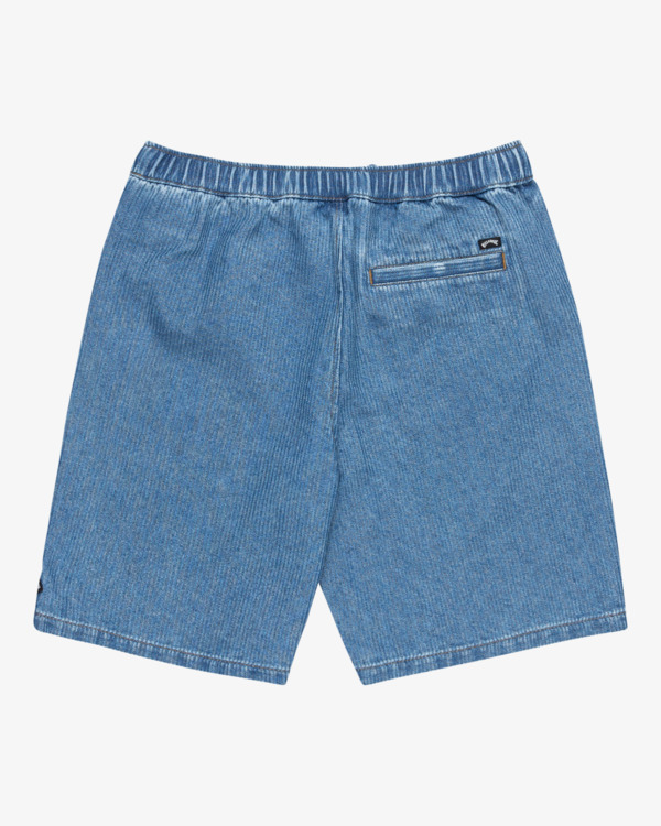 1 Larry - Calções de caminhada de cintura elástica para Homem Azul EBYWS00117 Billabong