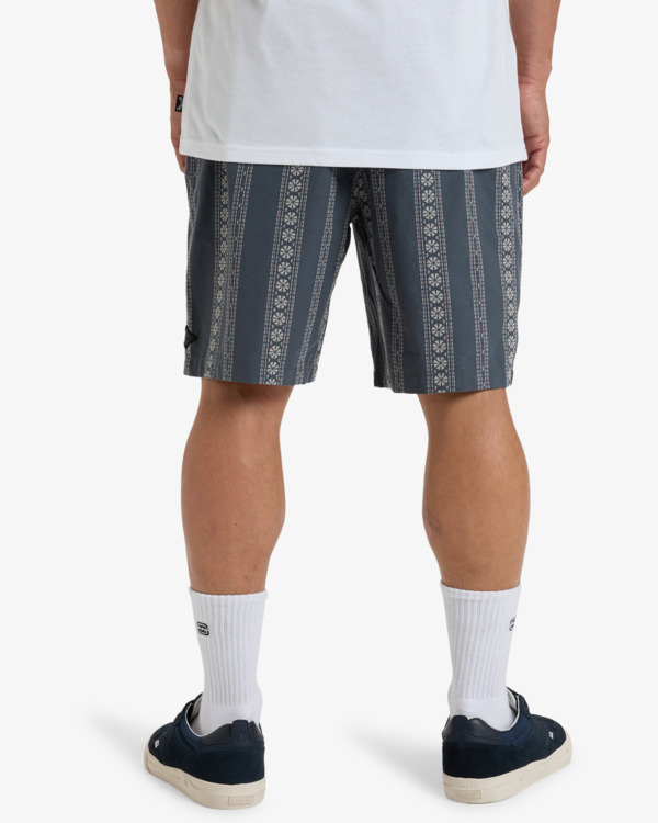 3 Larry 20" - Short con cintura elástica para Hombre Negro EBYWS00118 Billabong