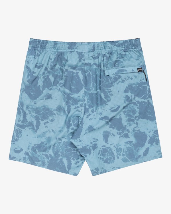 5 Surftrek Elastic Perf 17" - Elastic Waist Walkshorts for Men  EBYWS00119 Billabong