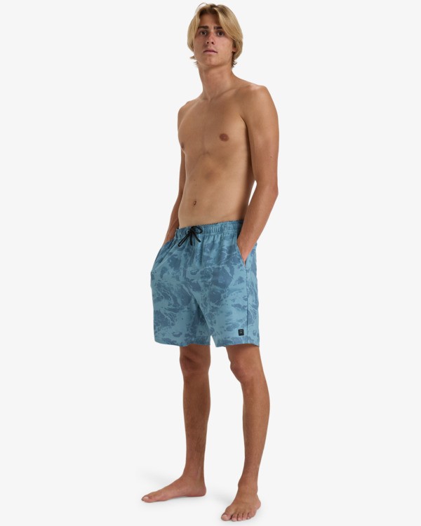 1 Surftrek Elastic Perf 17" Blue EBYWS00119 Billabong