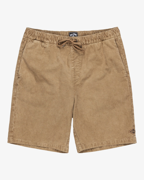 0 Larry 20" - Short de marche à taille élastique pour Homme Marron EBYWS00128 Billabong