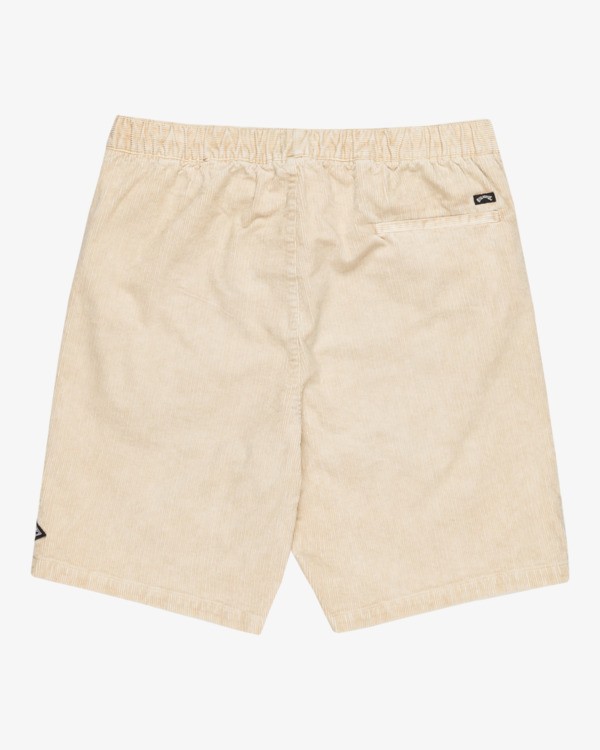 1 Larry Cord - Elasticated Walk Shorts for Men Beige EBYWS00131 Billabong