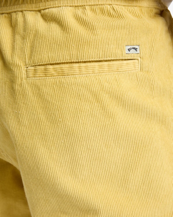 6 Larry Cord Yellow EBYWS00131 Billabong