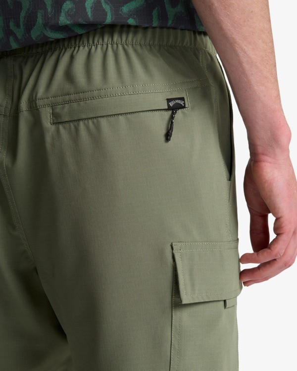 7 Surftrek Elastic Cargo Green EBYWS00136 Billabong