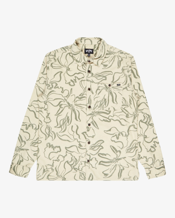 6 Solana Cord - Camisa de bombazina para Homem Beige EBYWT03004 Billabong