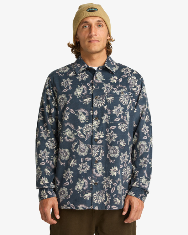 0 Solana Cord - Corduroy Shirt for Men Black EBYWT03004 Billabong