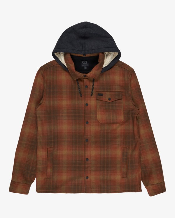 7 Furnace Bonded Flannel - Fleecehemd für Männer Braun EBYWT03005 Billabong
