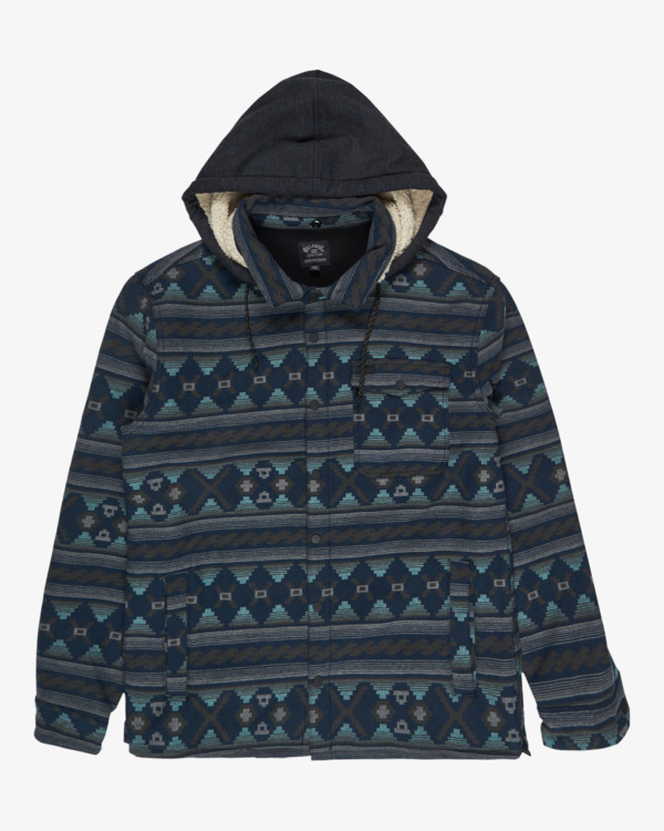 8 Furnace Bonded Flannel - Fleece Shirt for Men Black EBYWT03005 Billabong