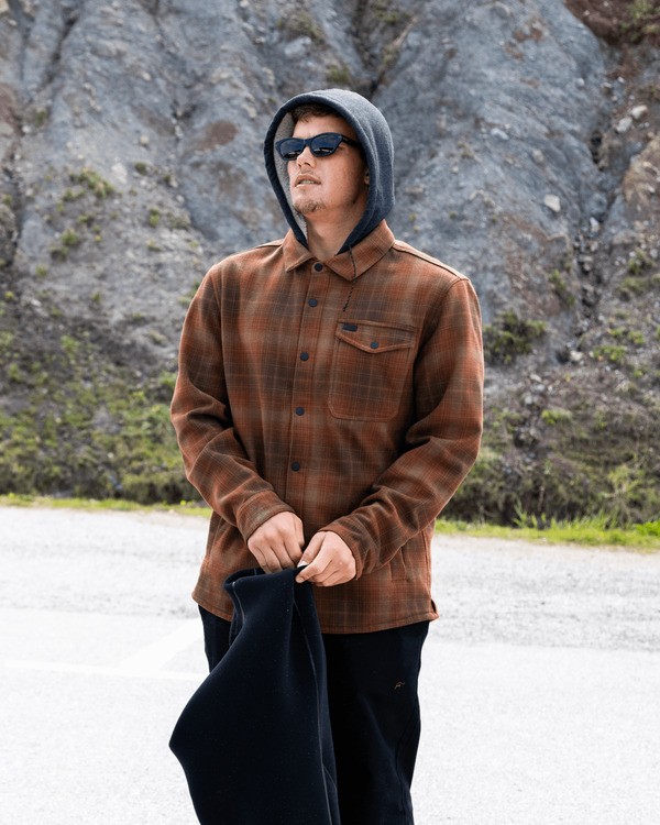 1 Furnace Bonded Flannel - Fleecehemd für Männer Braun EBYWT03005 Billabong