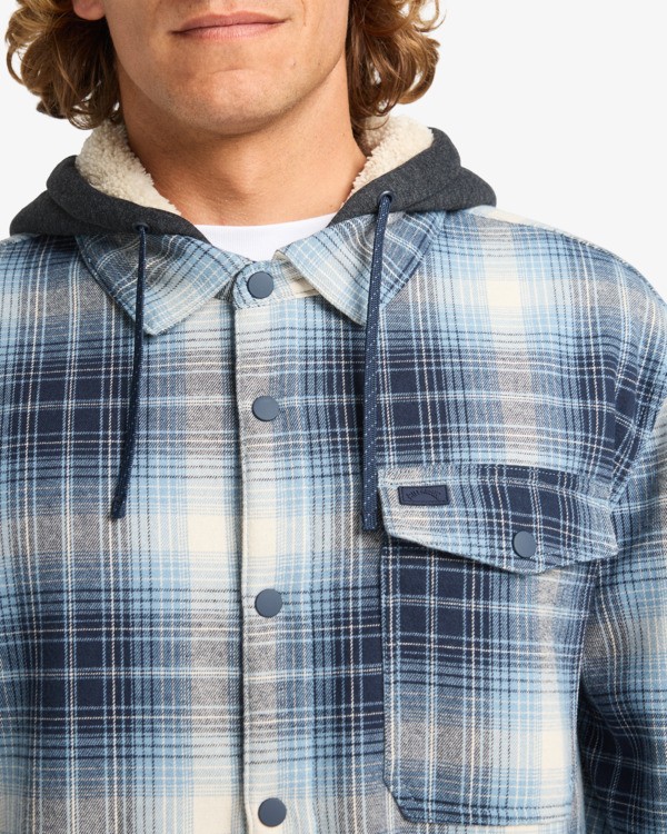 5 Furnace Bonded Flannel - Fleece Shirt for Men Beige EBYWT03005 Billabong