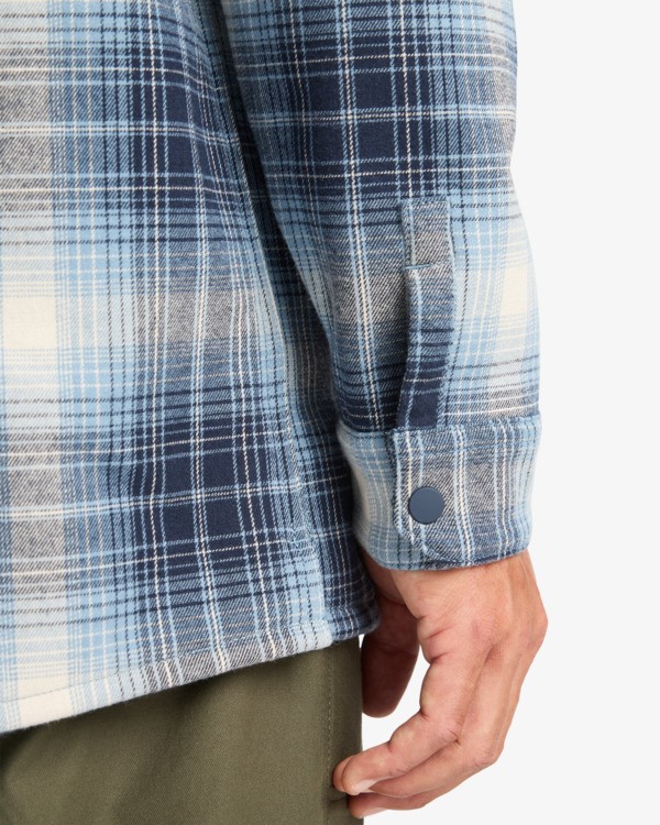 6 Furnace Bonded Flannel - Fleece Shirt for Men Beige EBYWT03005 Billabong