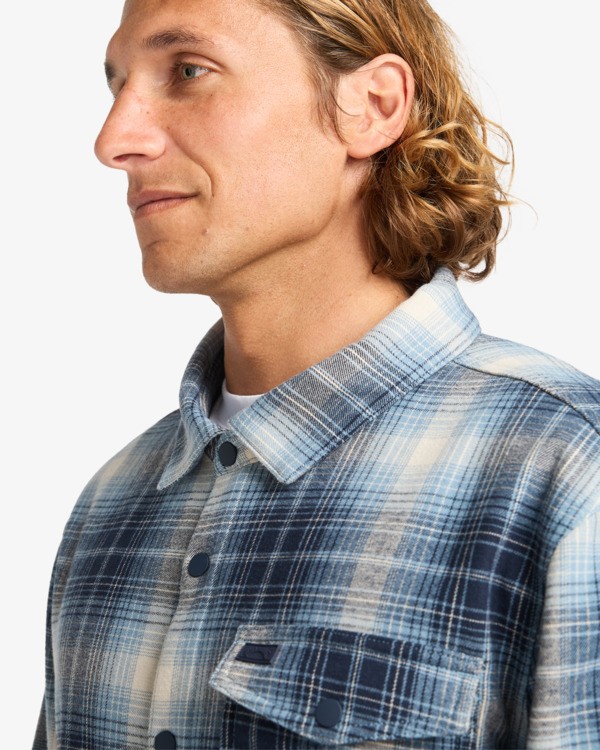 7 Furnace Bonded Flannel - Fleece Shirt for Men Beige EBYWT03005 Billabong