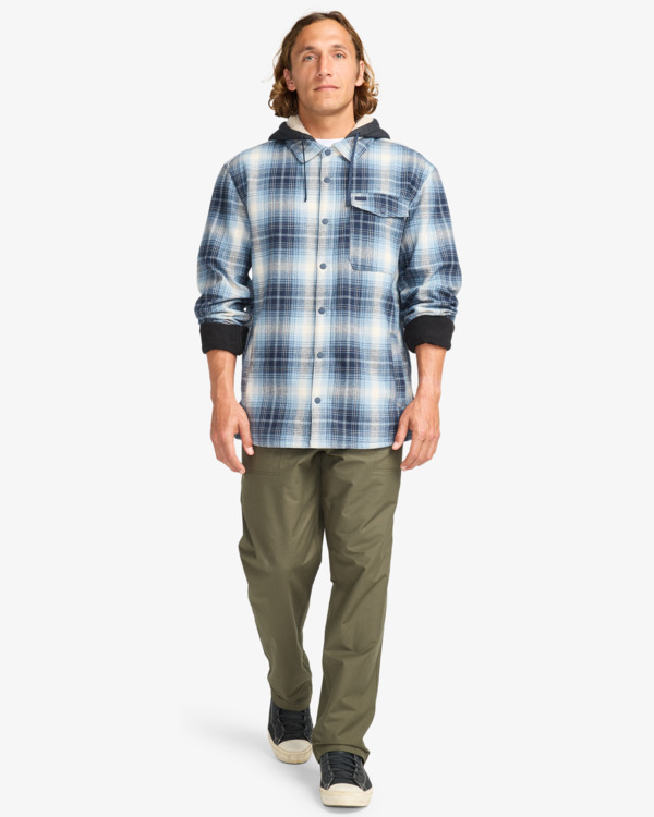 2 Furnace Bonded Flannel - Fleece Shirt for Men Beige EBYWT03005 Billabong