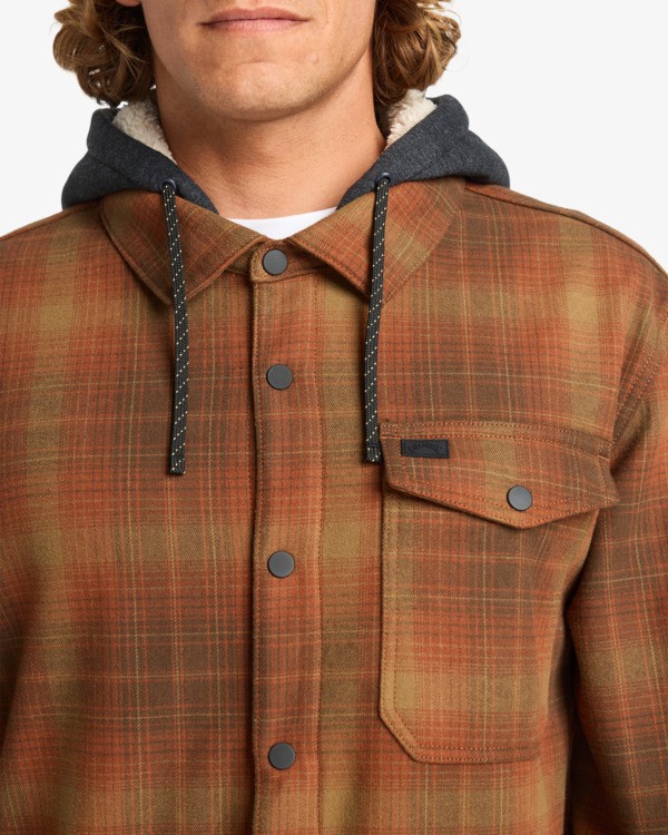 4 Furnace Bonded Flannel - Fleecehemd für Männer Braun EBYWT03005 Billabong
