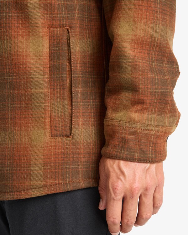 6 Furnace Bonded Flannel - Fleecehemd für Männer Braun EBYWT03005 Billabong