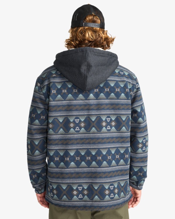 2 Furnace Bonded Flannel - Fleece Shirt for Men Black EBYWT03005 Billabong