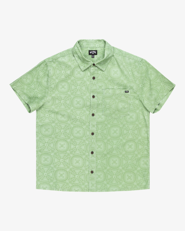 5 Solana - Short Sleeves Shirt for Men Green EBYWT03008 Billabong