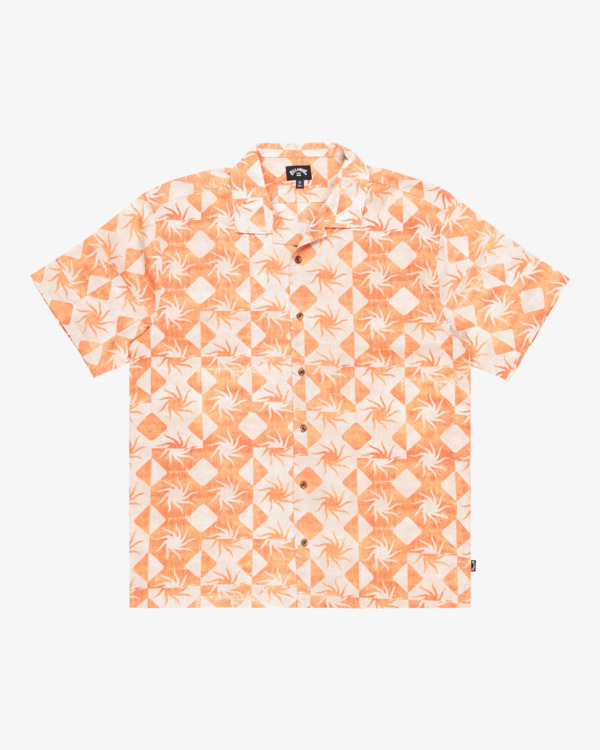 0 Vacay - Overhemd met korte mouw voor Heren Orange EBYWT03010 Billabong