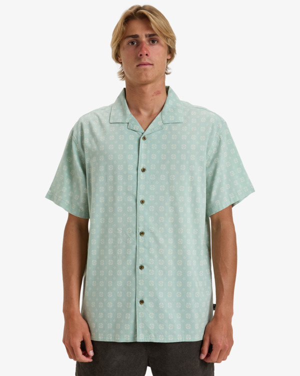 0 Vacay - Short Sleeves Shirt for Men Blue EBYWT03010 Billabong