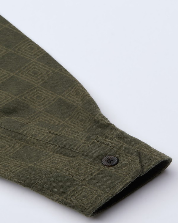 7 Offshore Jacquard Flannel Marron EBYWT03013 Billabong