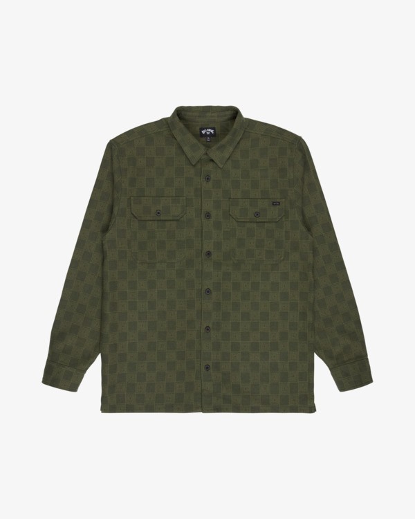 4 Offshore Jacquard Flannel Marron EBYWT03013 Billabong