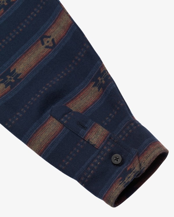 7 Offshore Jacquard Flannel Blue EBYWT03013 Billabong